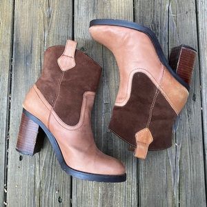 Ralph Lauren Leather Booties